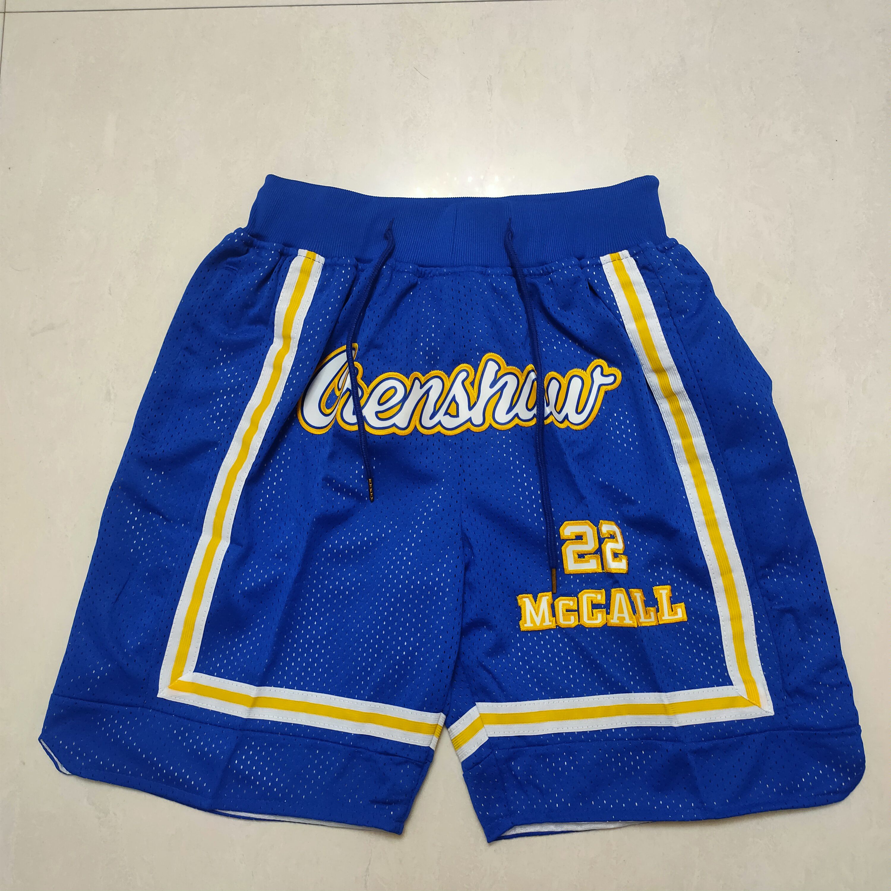 Men NBA Blue Shorts 202302184